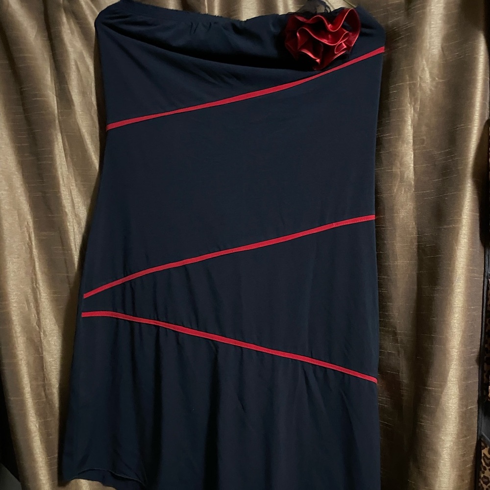 Strapless dress